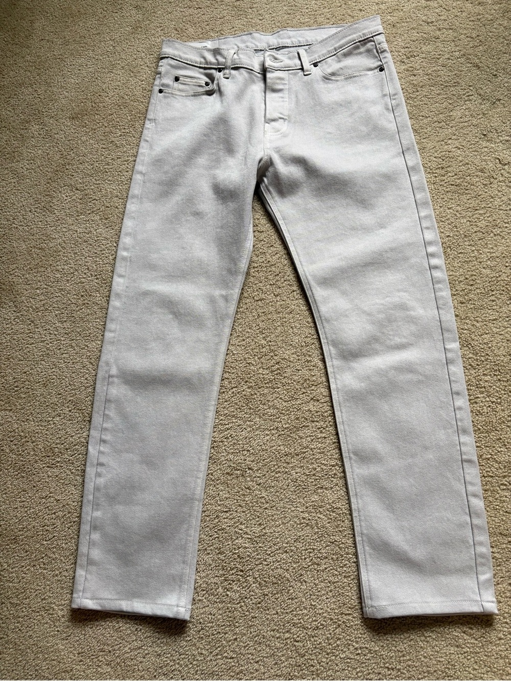 Men's Light Gray Outland Jeans - Classic Straight Fit -Ranger Style